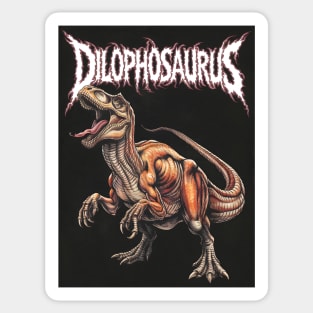 Dilophosaurus Dinosaur Sticker